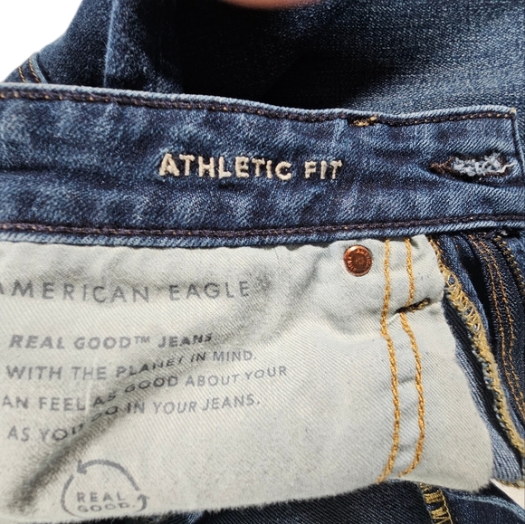 American Eagle Outfitters Men's Athletic Fit Jeans size 28×30 - Picture 4 of 7